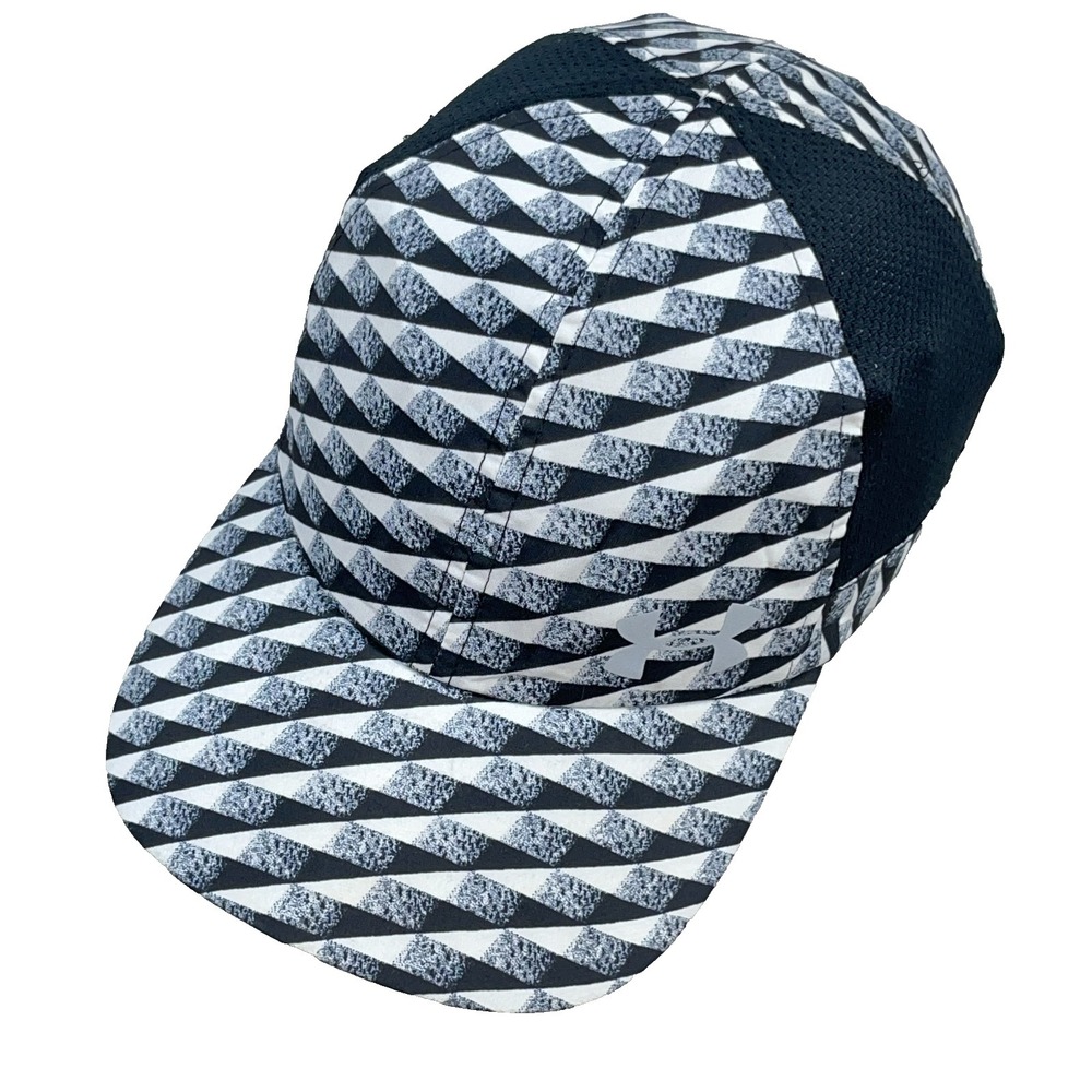 Under Armour Hat Cap Womens Strap Back Performance Running Geometric Gym Ladies